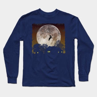 BMX Freestyle - Golden Night Long Sleeve T-Shirt